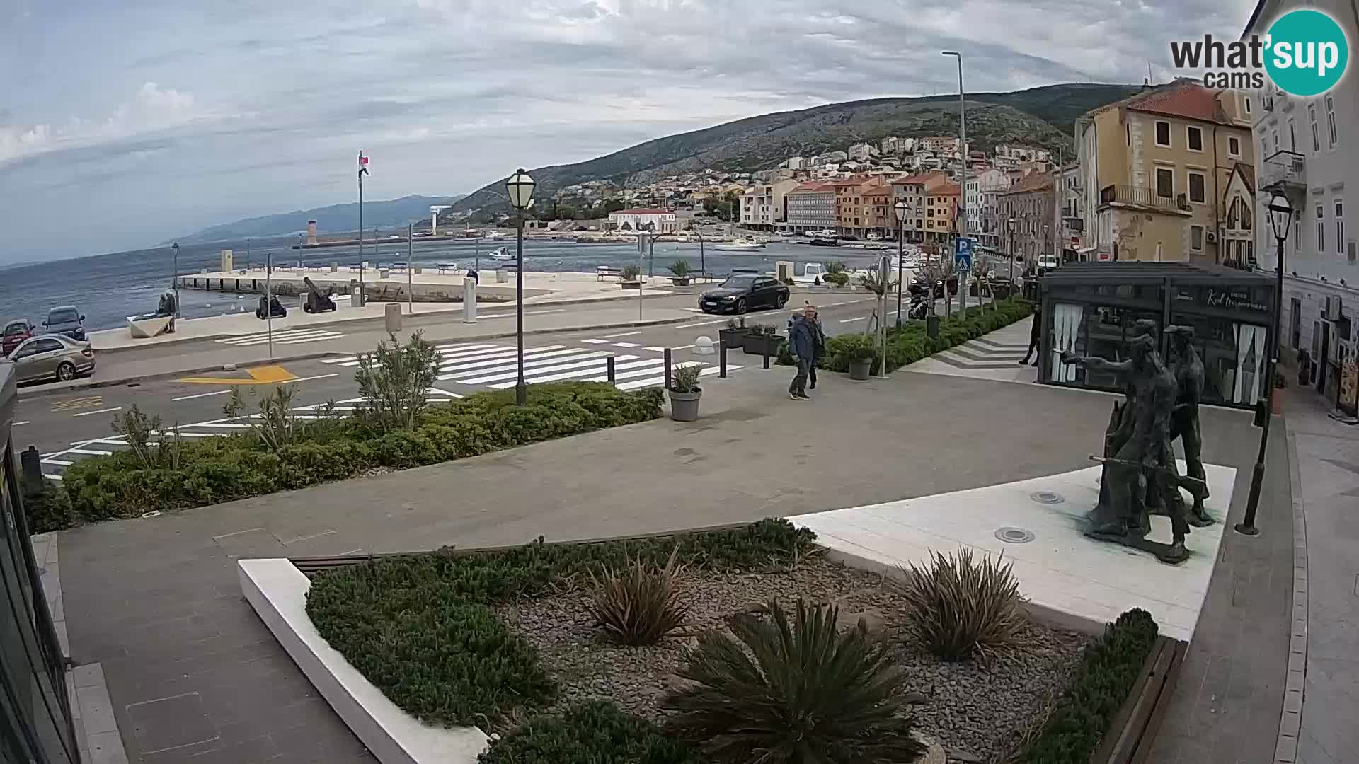 Spletna kamera v živo Senj riva – Hrvaška