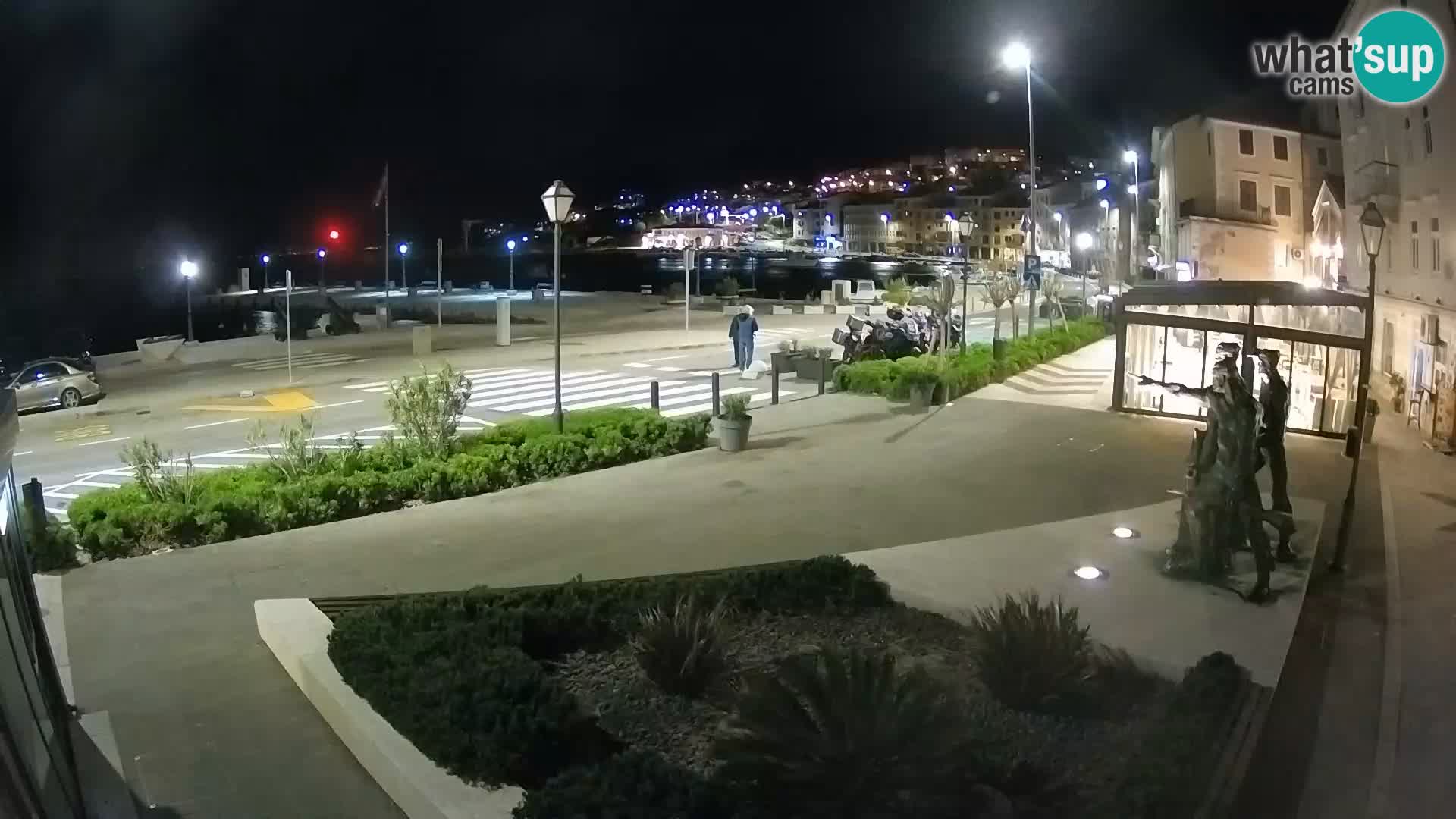 Live webcam Senj riva – fronte mare