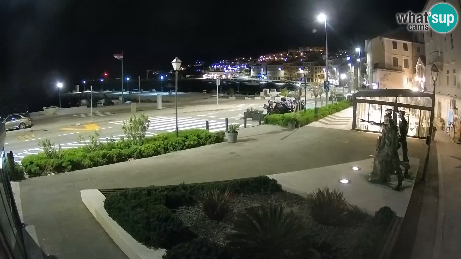 Webcam en vivo Senj riva – paseo marítimo