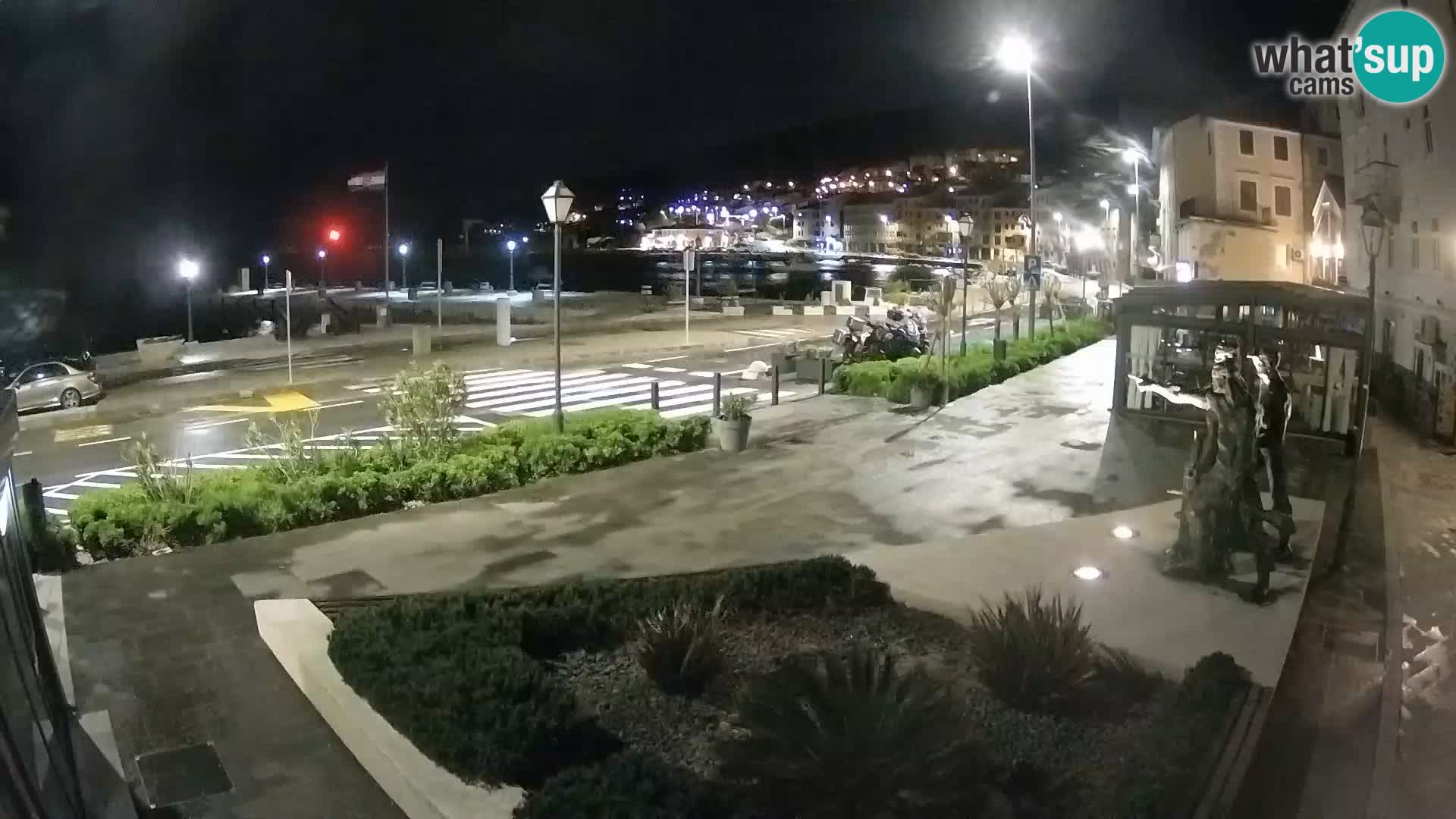 Live webcam Senj riva – fronte mare