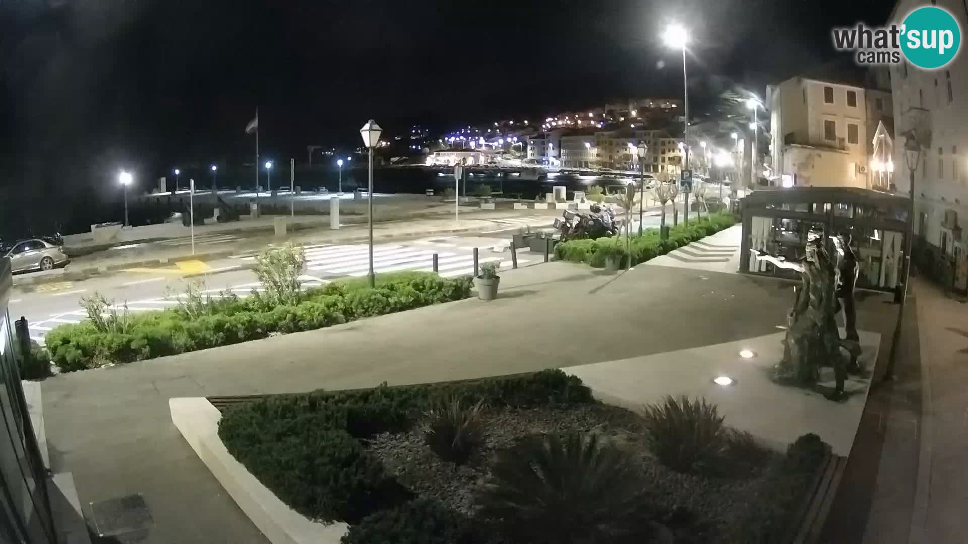 Live webcam Senj riva – fronte mare