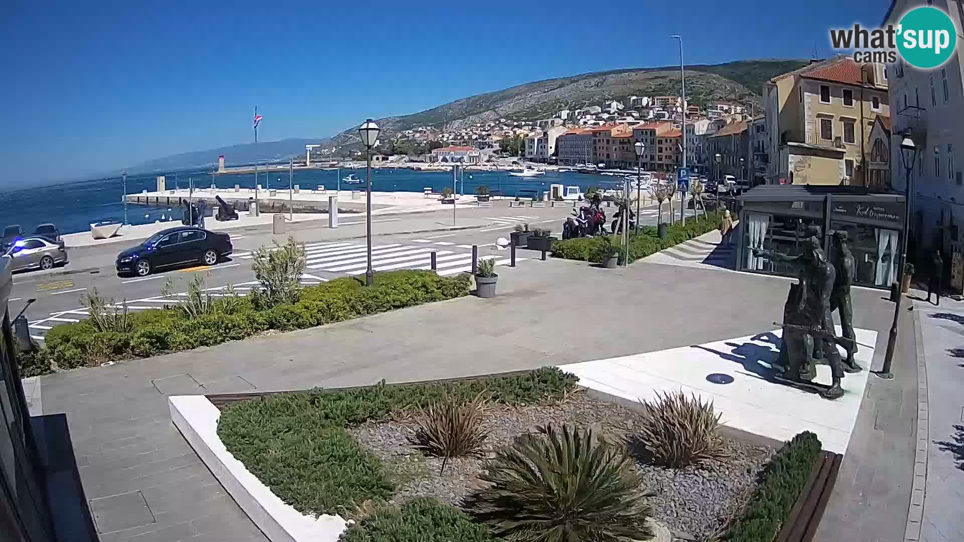 Spletna kamera v živo Senj riva – Hrvaška