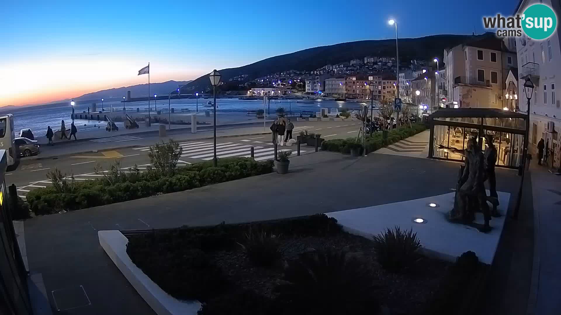 Webcam en direct Senj Riva – front de mer