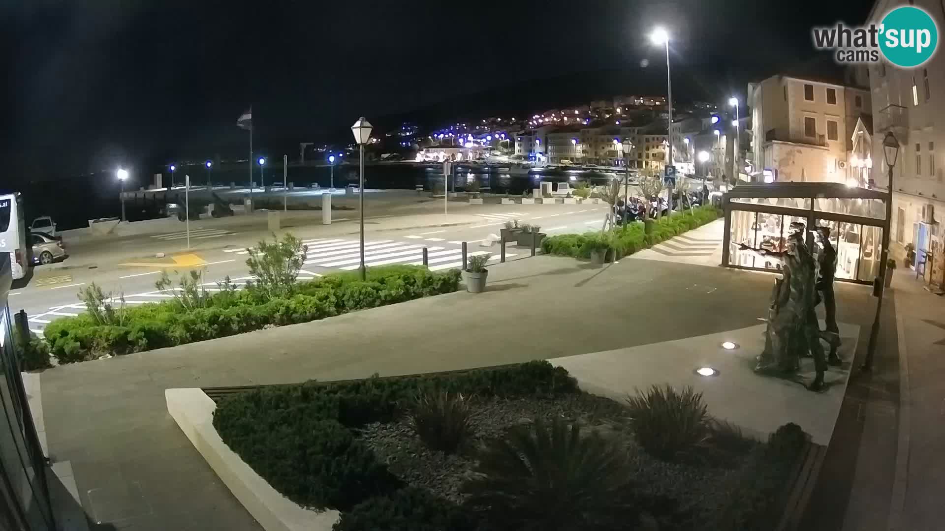 Live webcam Senj riva – seafront – Croatia