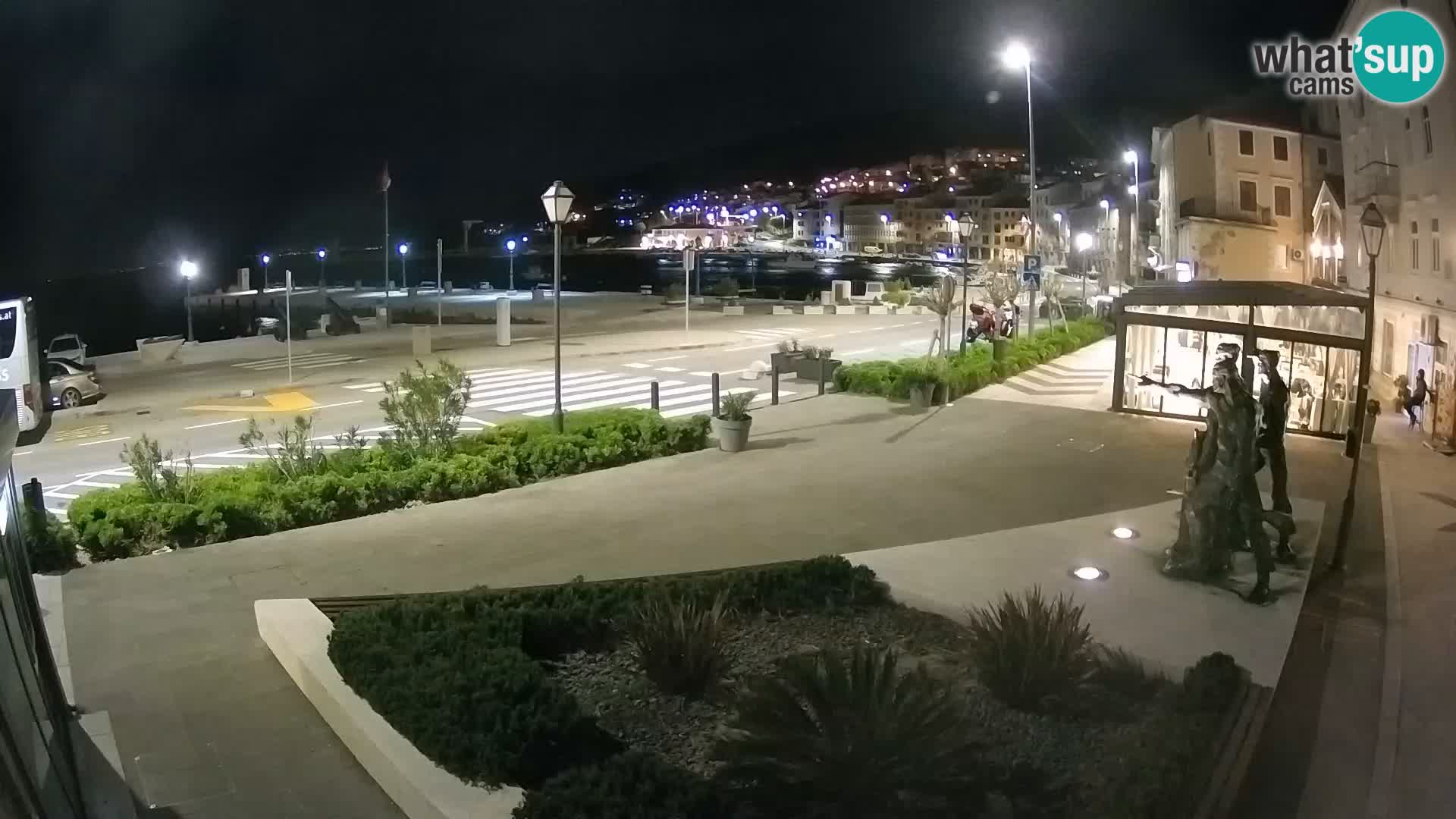 Live webcam Senj riva – seafront – Croatia