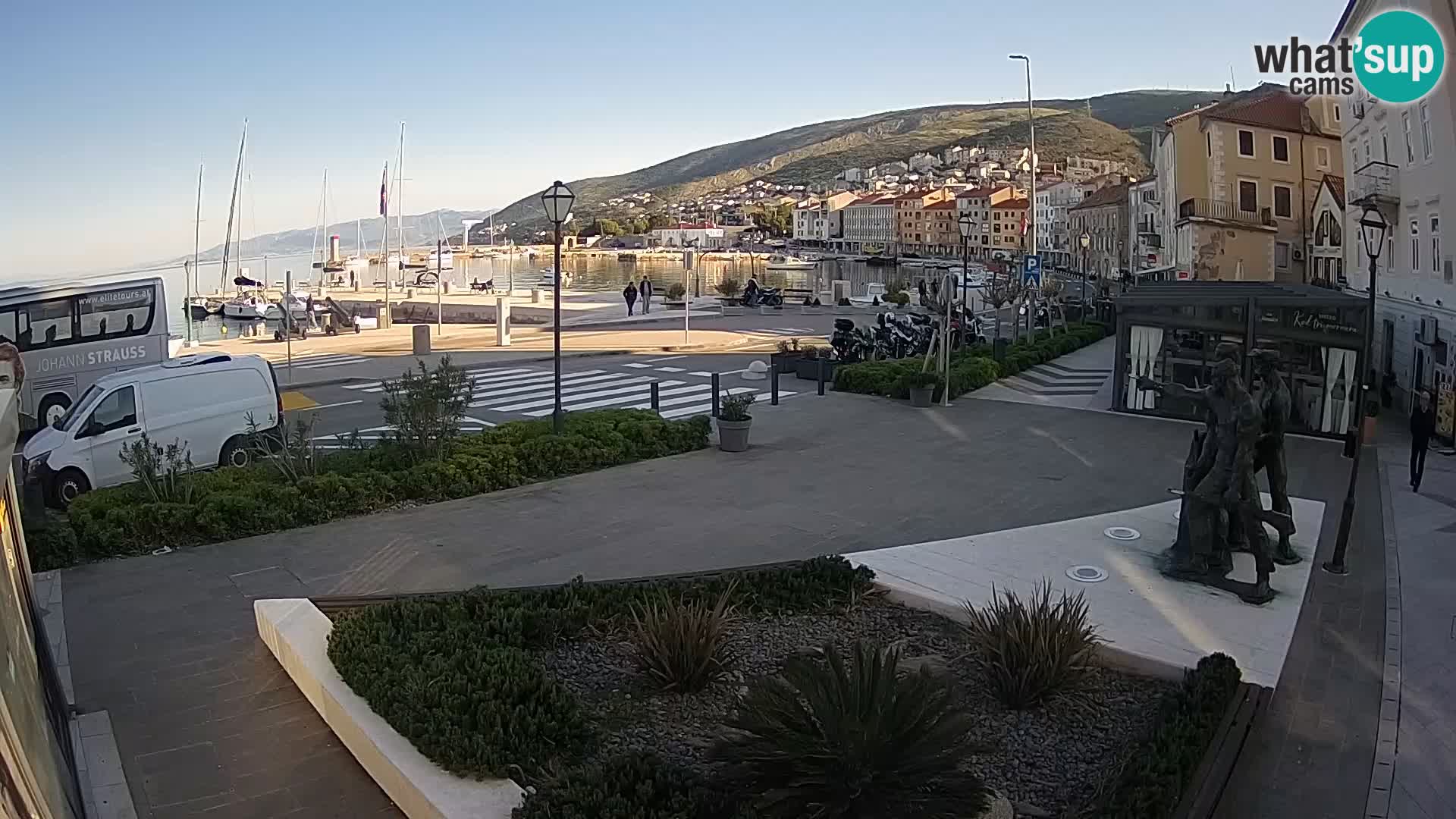 Webcam en vivo Senj riva – paseo marítimo