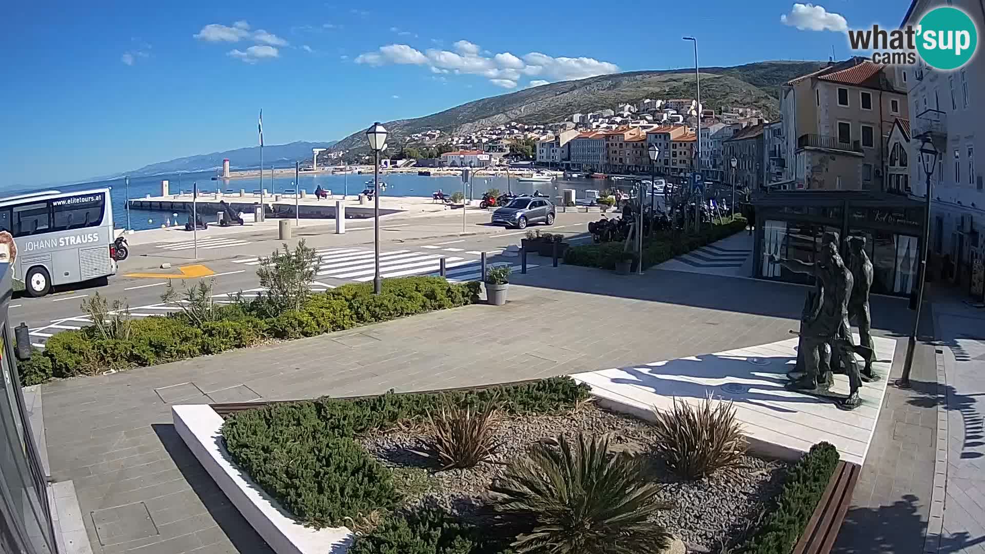 Webcam en vivo Senj riva – paseo marítimo
