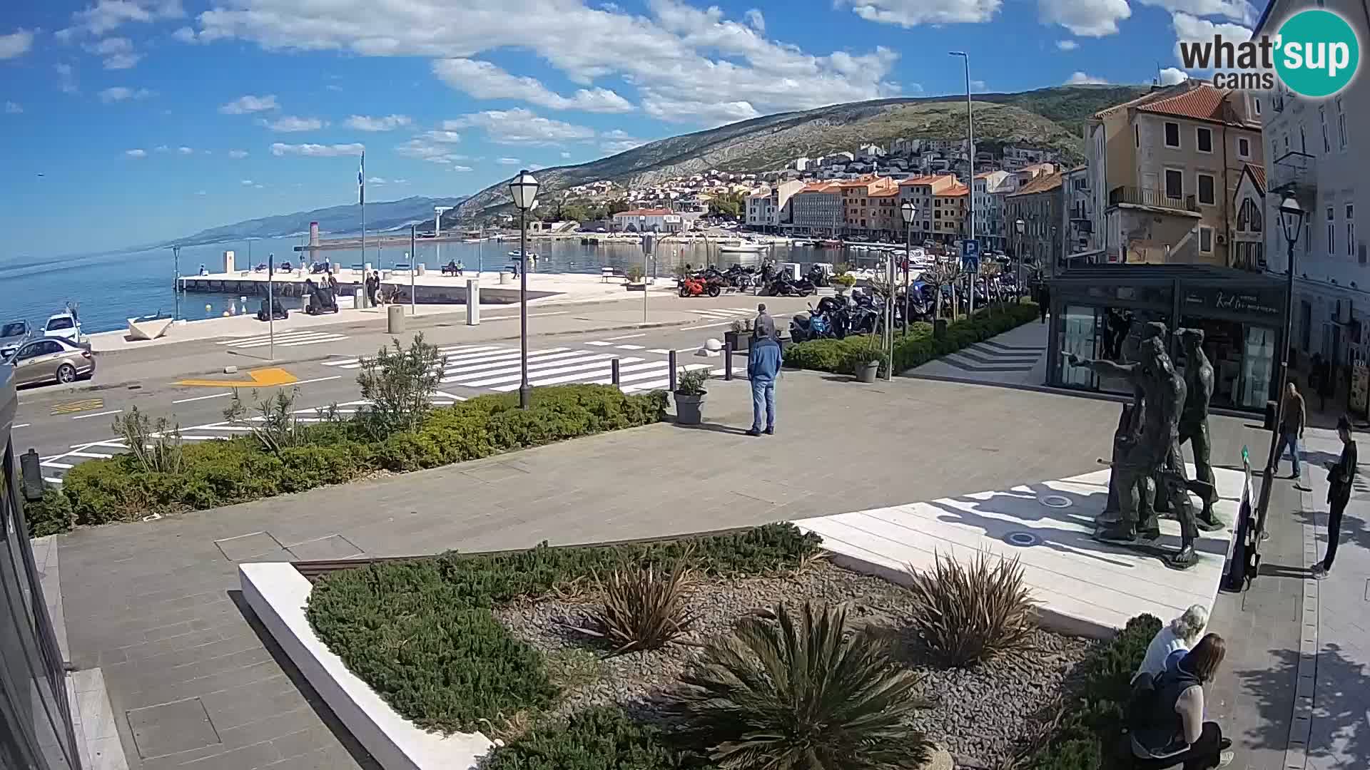 Webcam en direct Senj Riva – front de mer