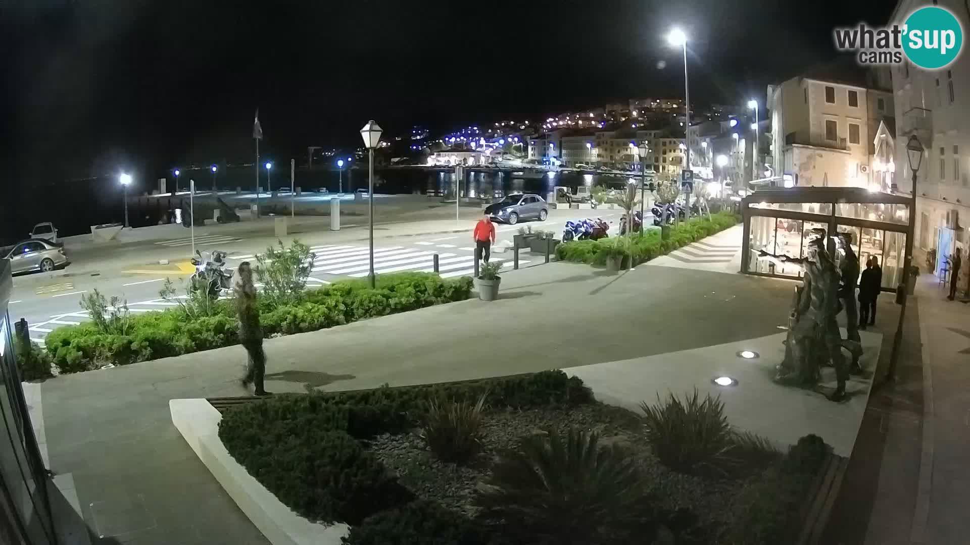 Live webcam Senj riva – seafront – Croatia