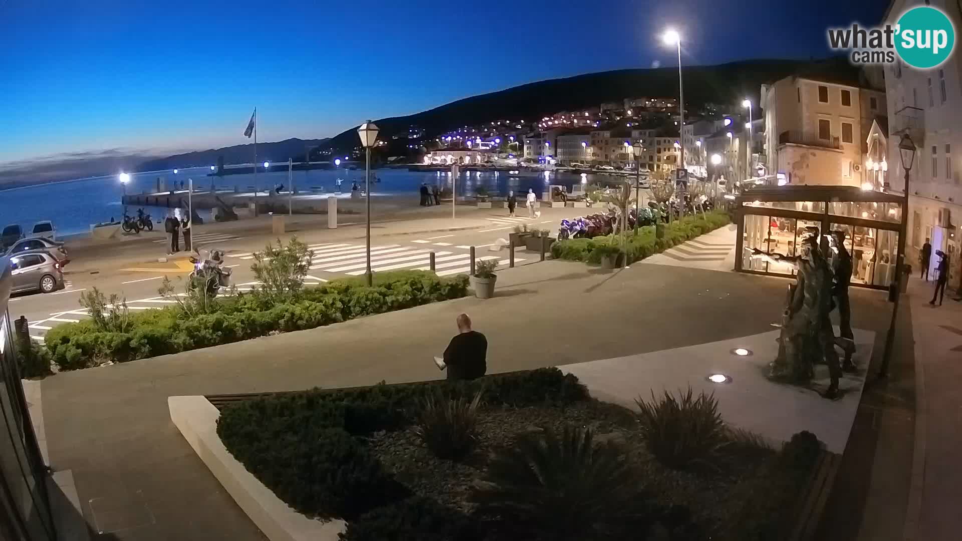 Webcam en direct Senj Riva – front de mer
