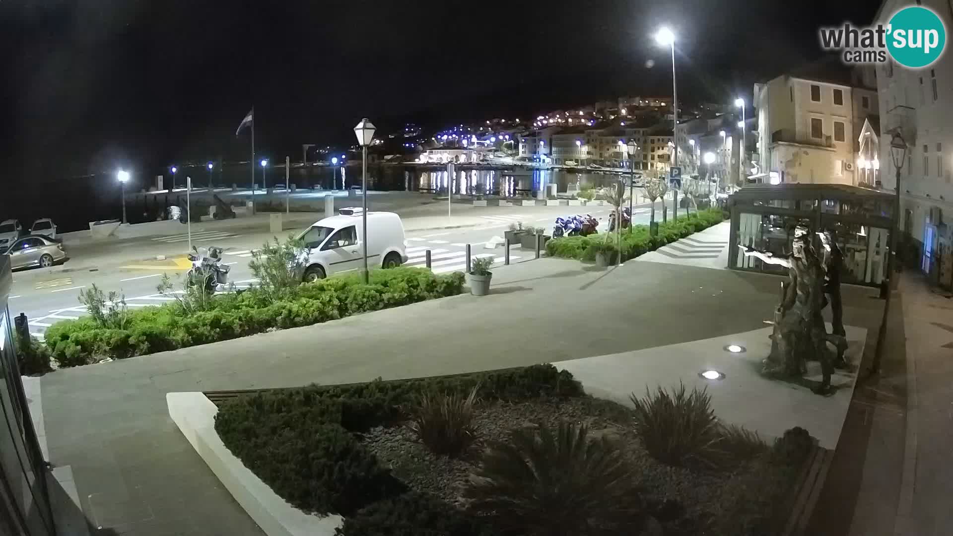 Webcam en vivo Senj riva – paseo marítimo