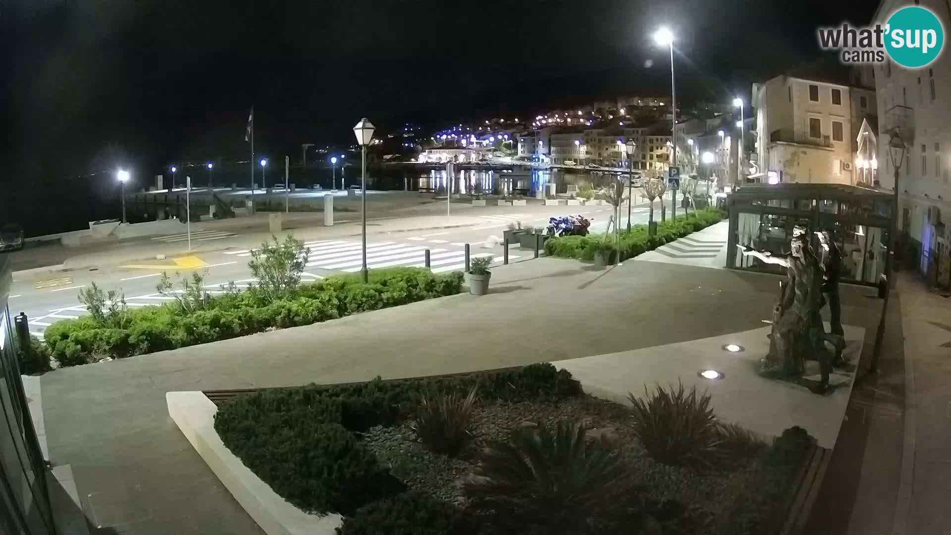 Live webcam Senj riva – seafront – Croatia