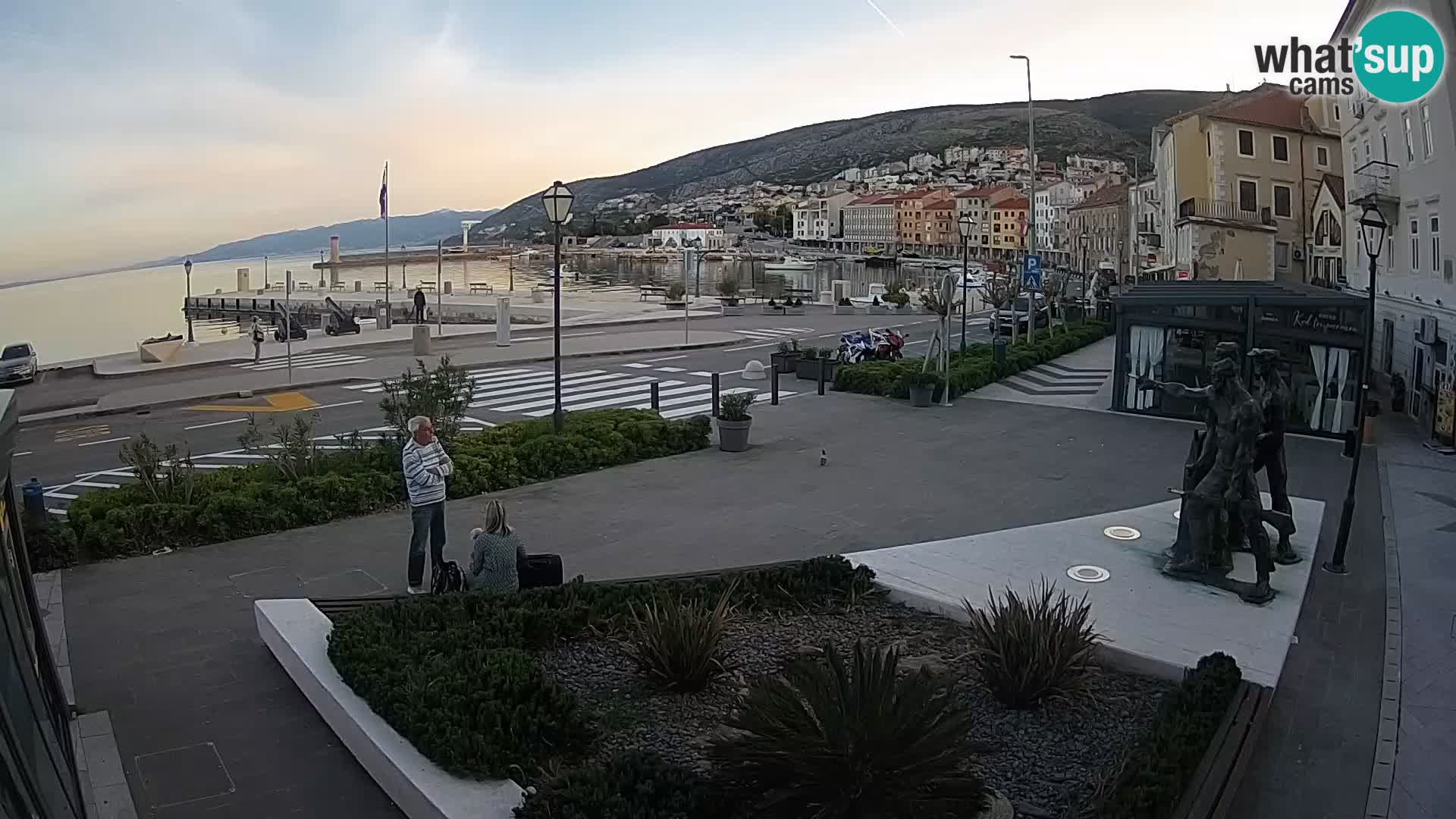Live webcam Senj riva – seafront – Croatia