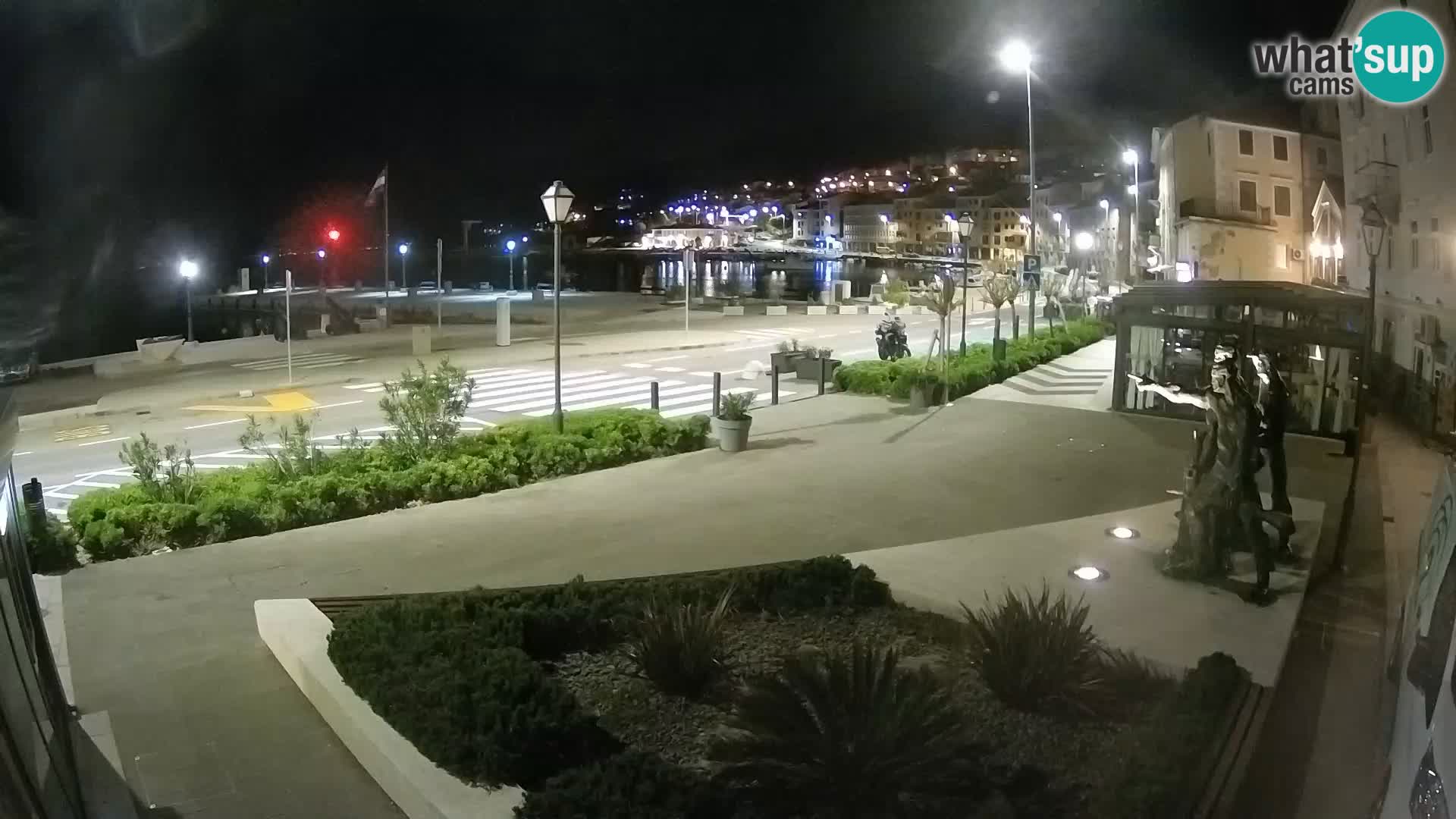 Live webcam Senj riva – seafront – Croatia