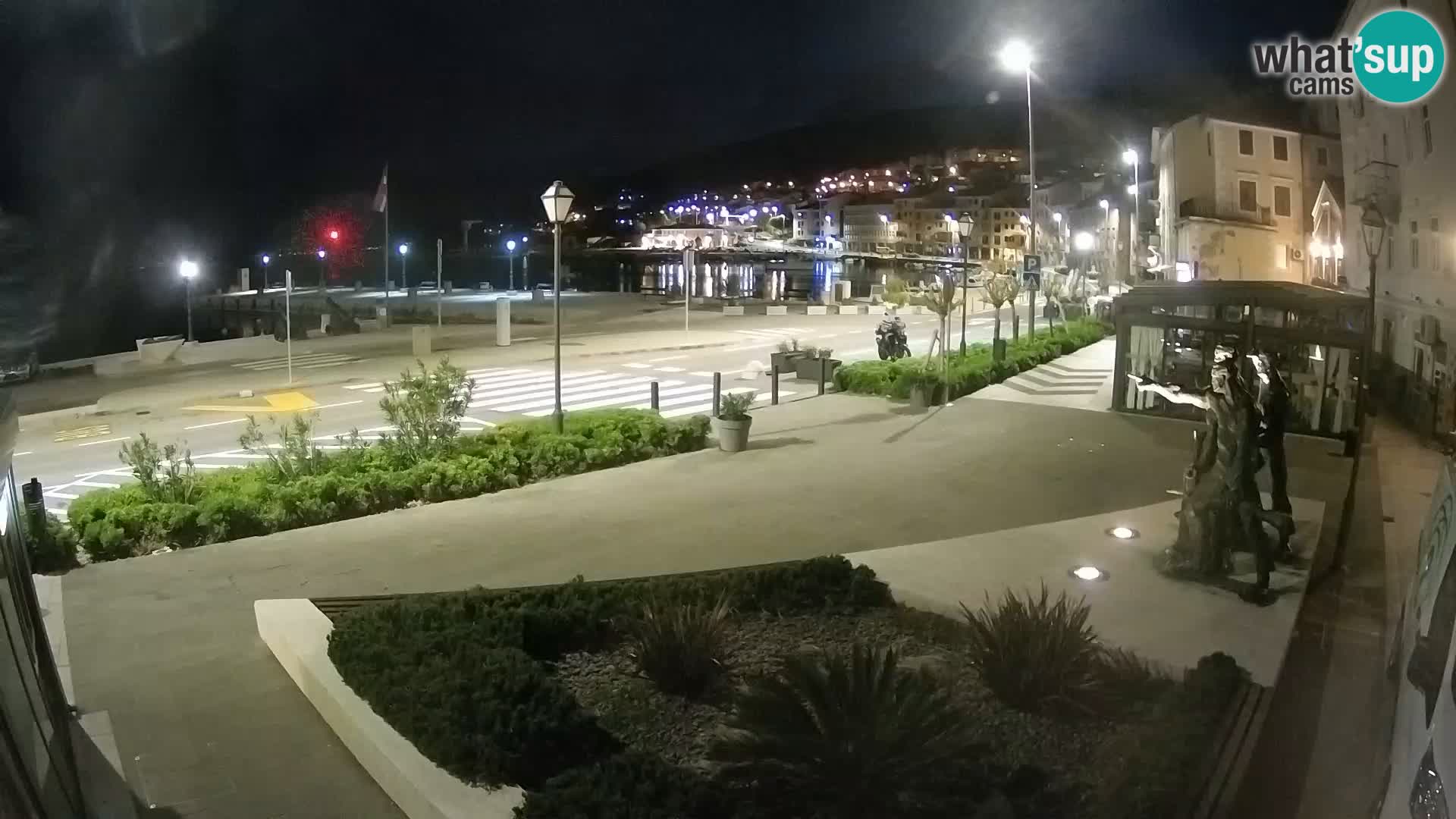 Live webcam Senj riva – seafront – Croatia