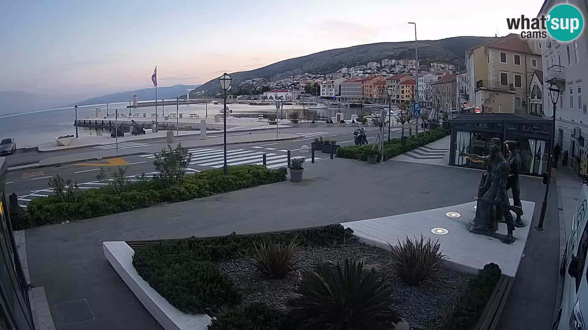 Live webcam Senj riva – seafront – Croatia
