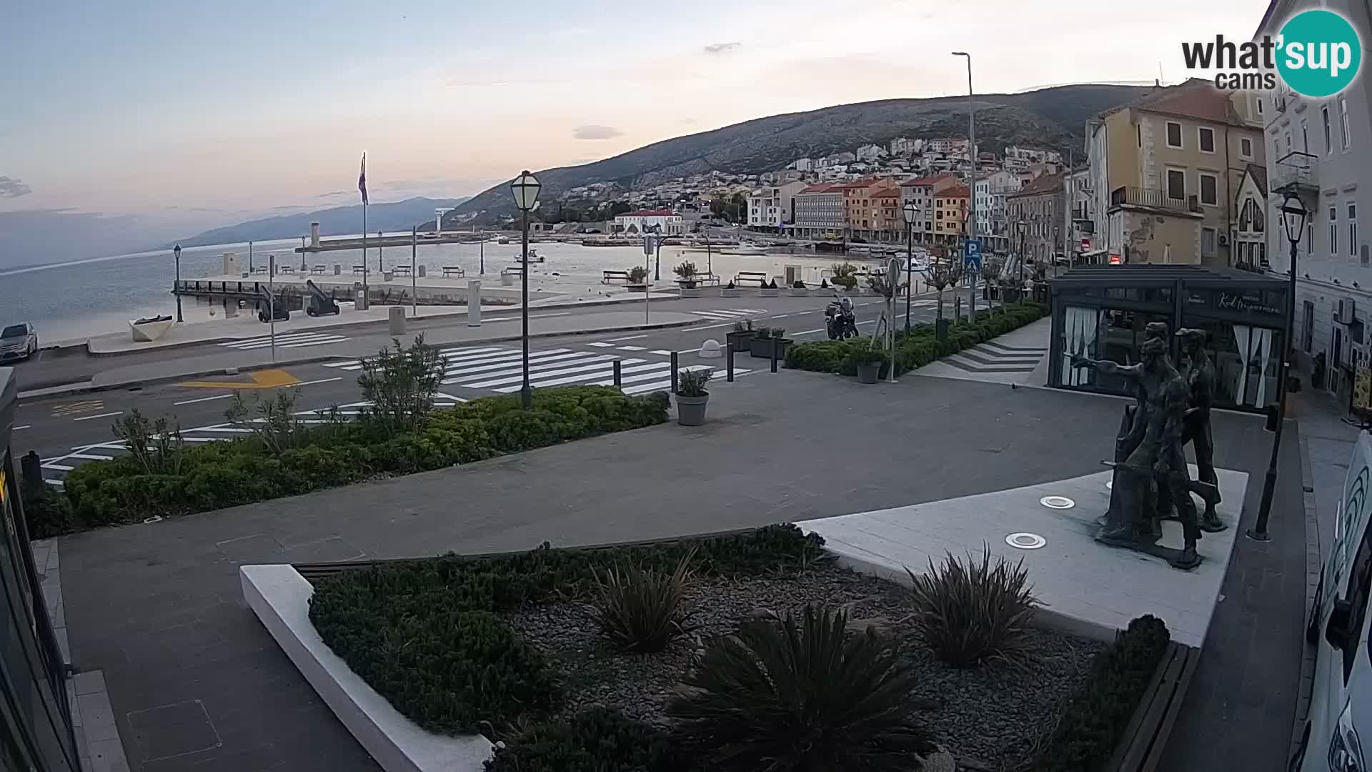 Live webcam Senj riva – seafront – Croatia
