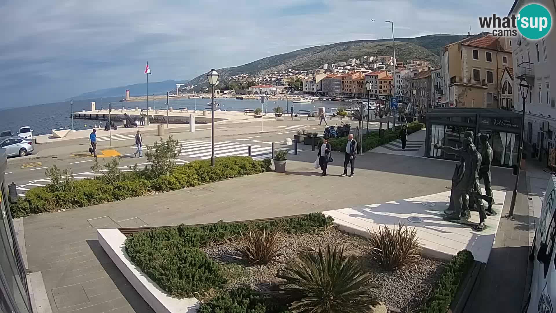 Webcam en vivo Senj riva – paseo marítimo