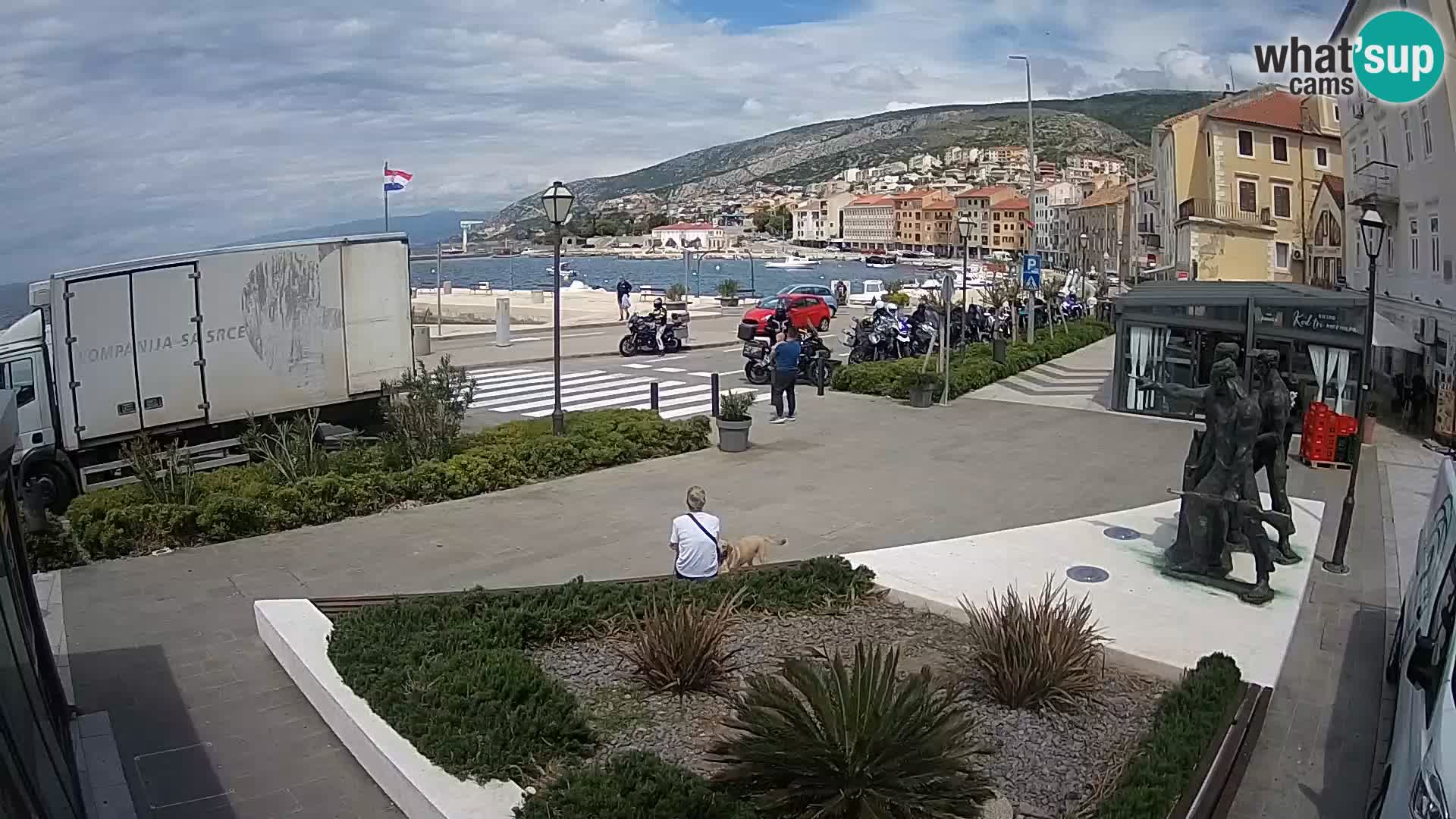 Webcam en vivo Senj riva – paseo marítimo