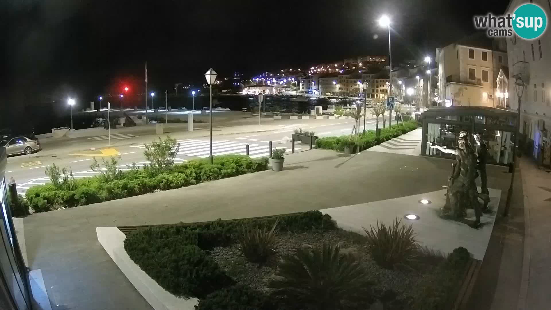 Live webcam Senj riva – seafront – Croatia