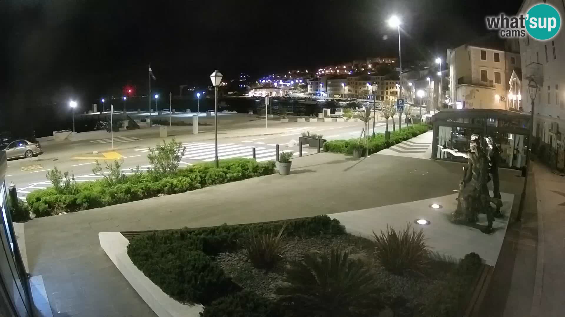 Live webcam Senj riva – seafront – Croatia