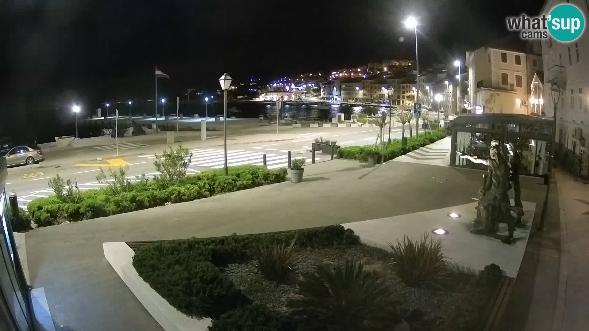 Spletna kamera v živo Senj riva – Hrvaška