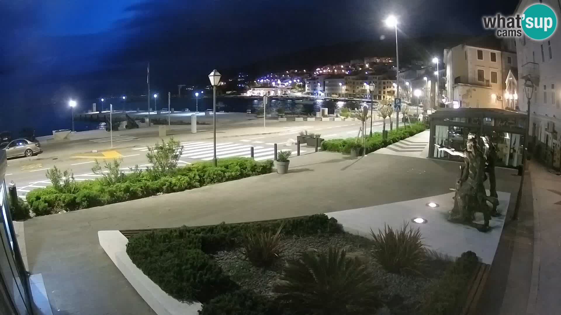 Live webcam Senj riva – seafront – Croatia