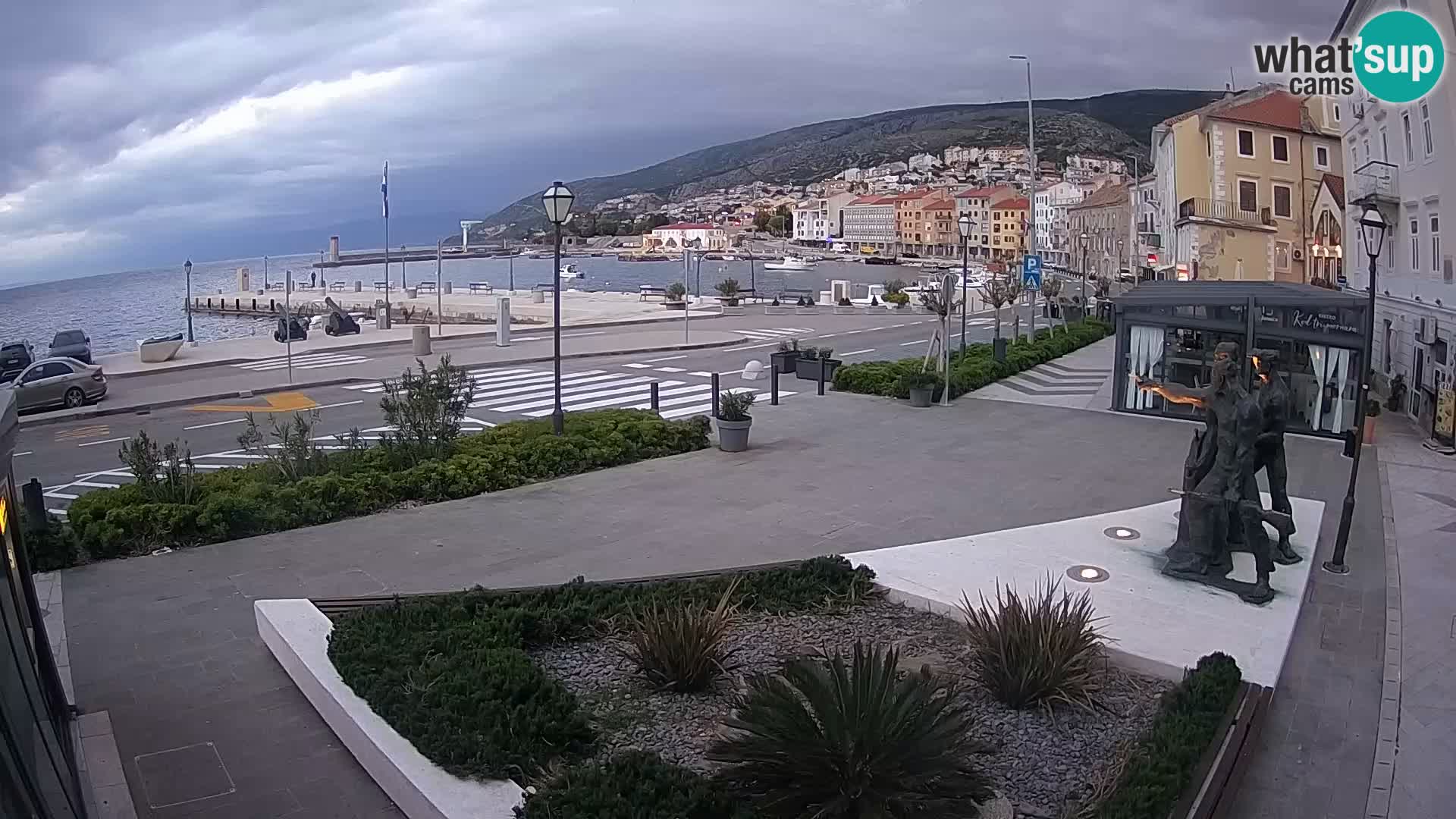 Webcam en vivo Senj riva – paseo marítimo