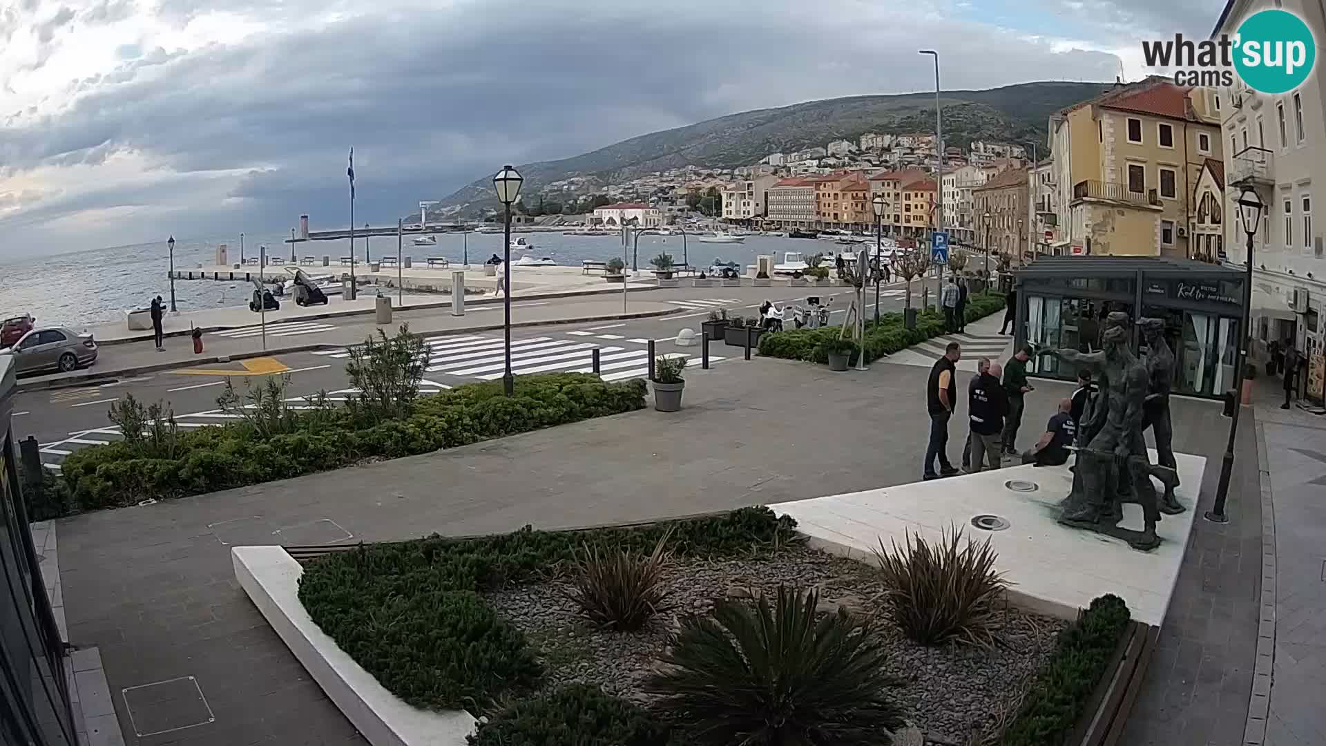 Live webcam Senj riva – seafront – Croatia