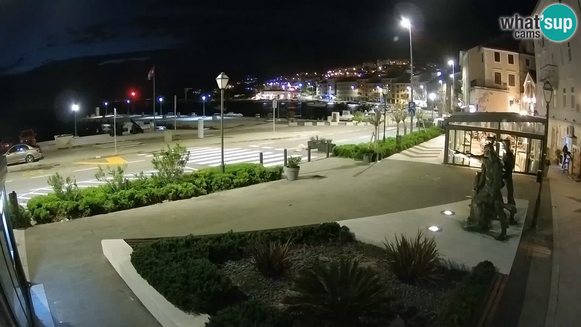 Webcam en vivo Senj riva – paseo marítimo