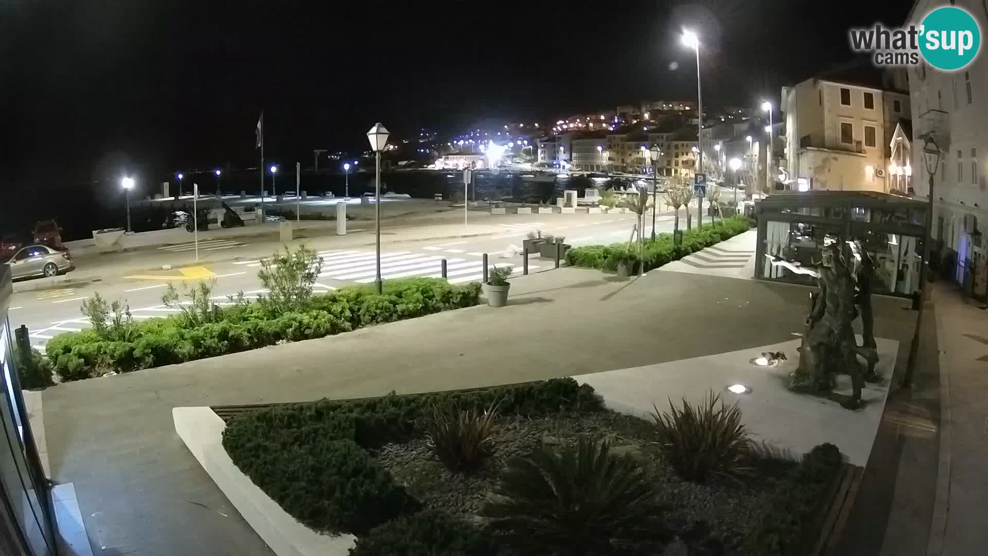 Webcam en vivo Senj riva – paseo marítimo