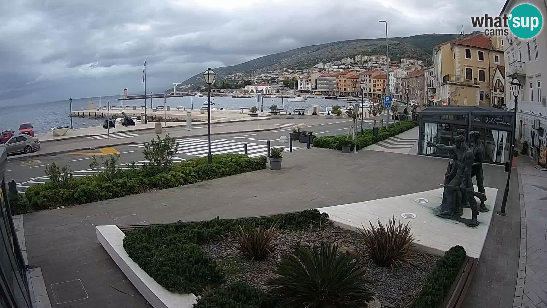 Live webcam Senj riva – seafront – Croatia
