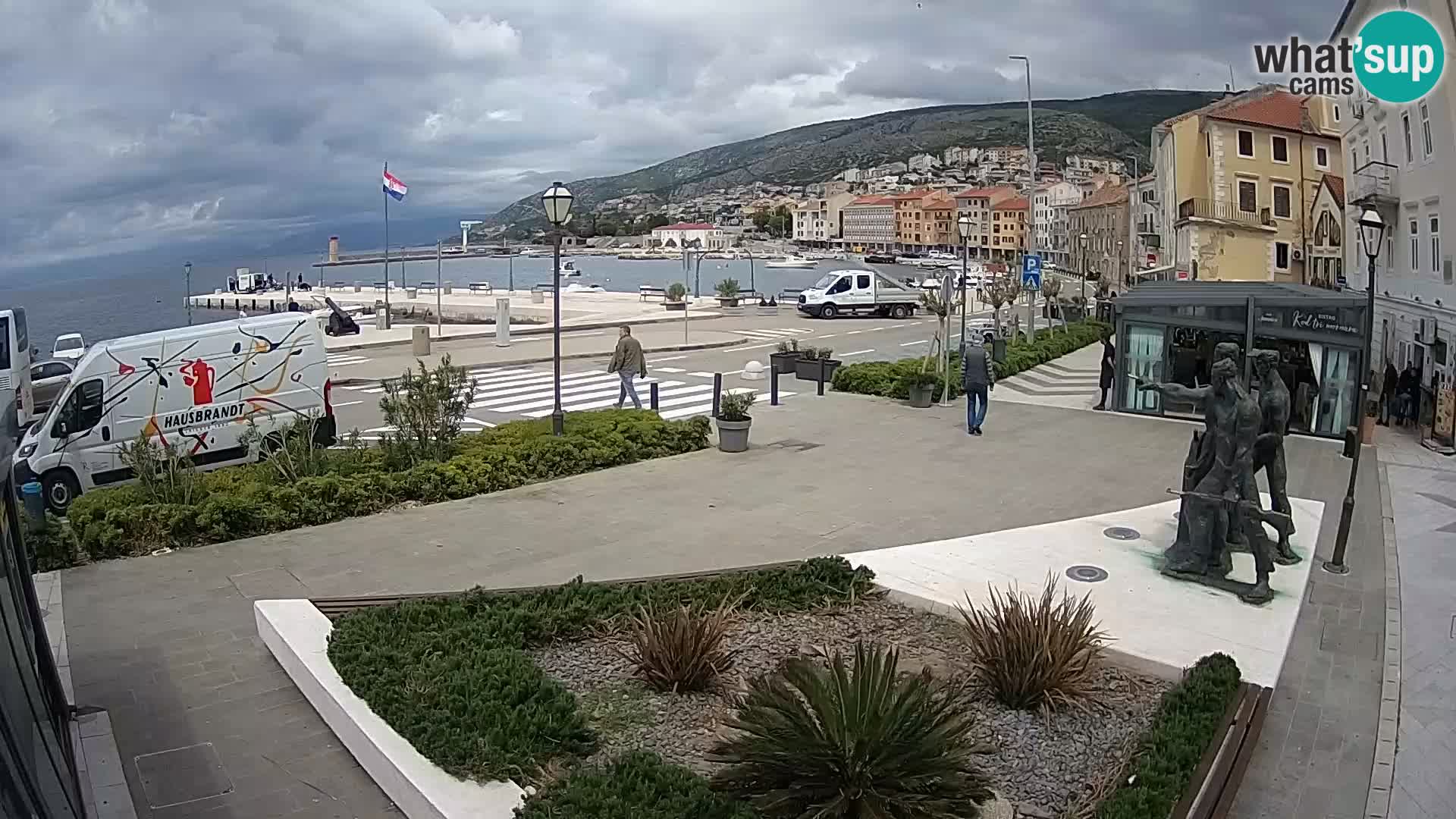 Webcam en direct Senj Riva – front de mer