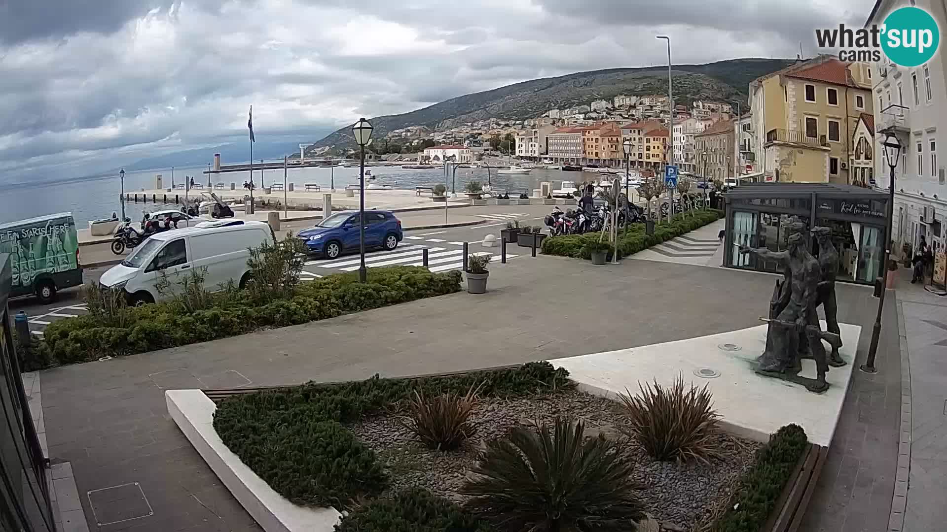 Webcam en vivo Senj riva – paseo marítimo