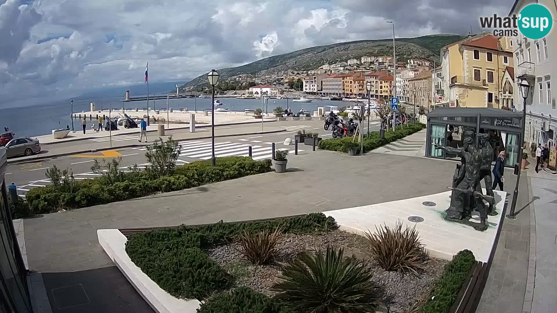 Webcam en vivo Senj riva – paseo marítimo