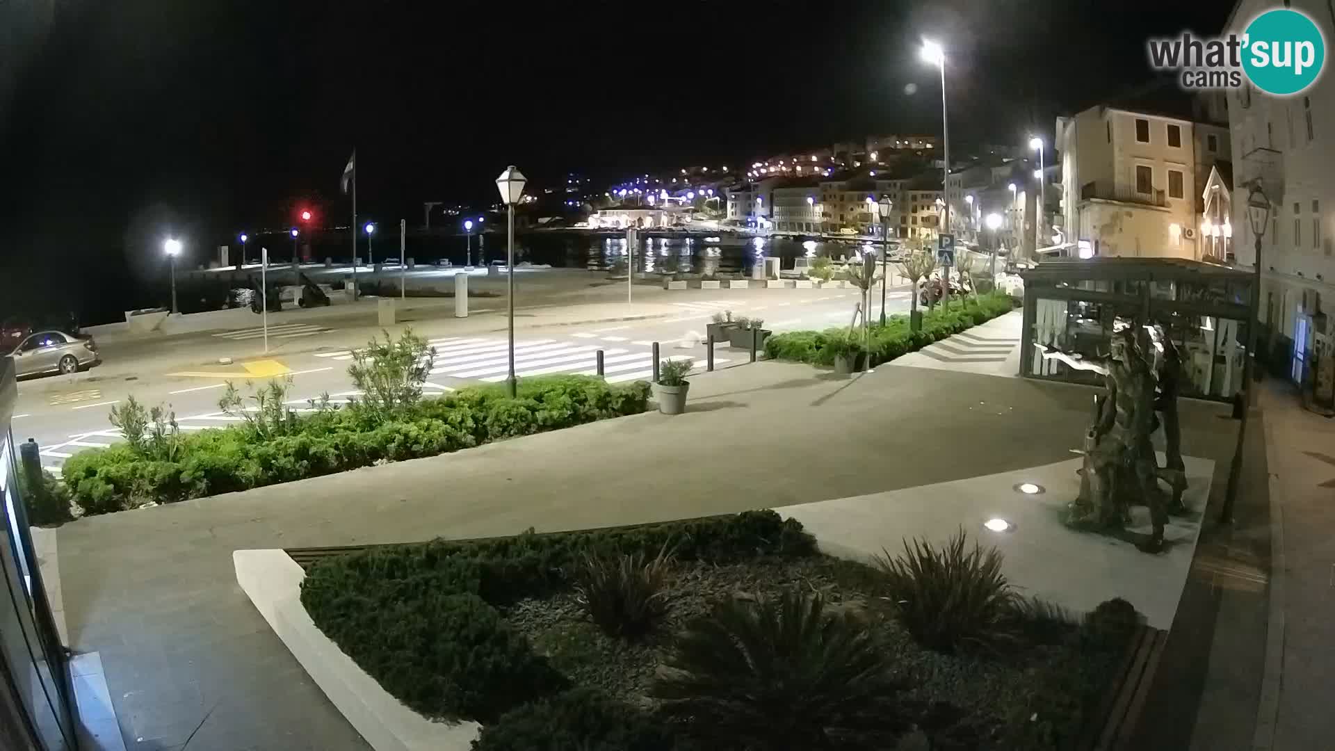 Live webcam Senj riva – fronte mare