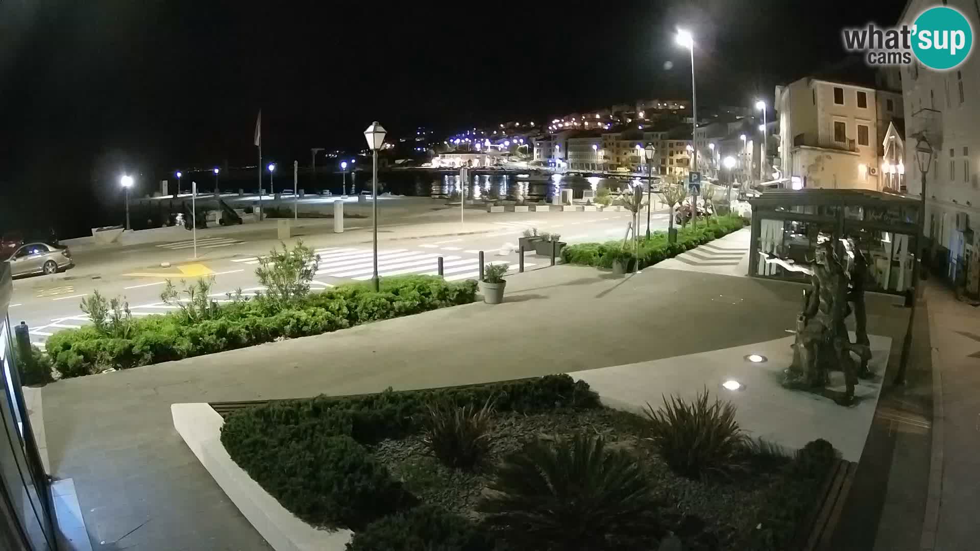 Live webcam Senj riva – seafront – Croatia
