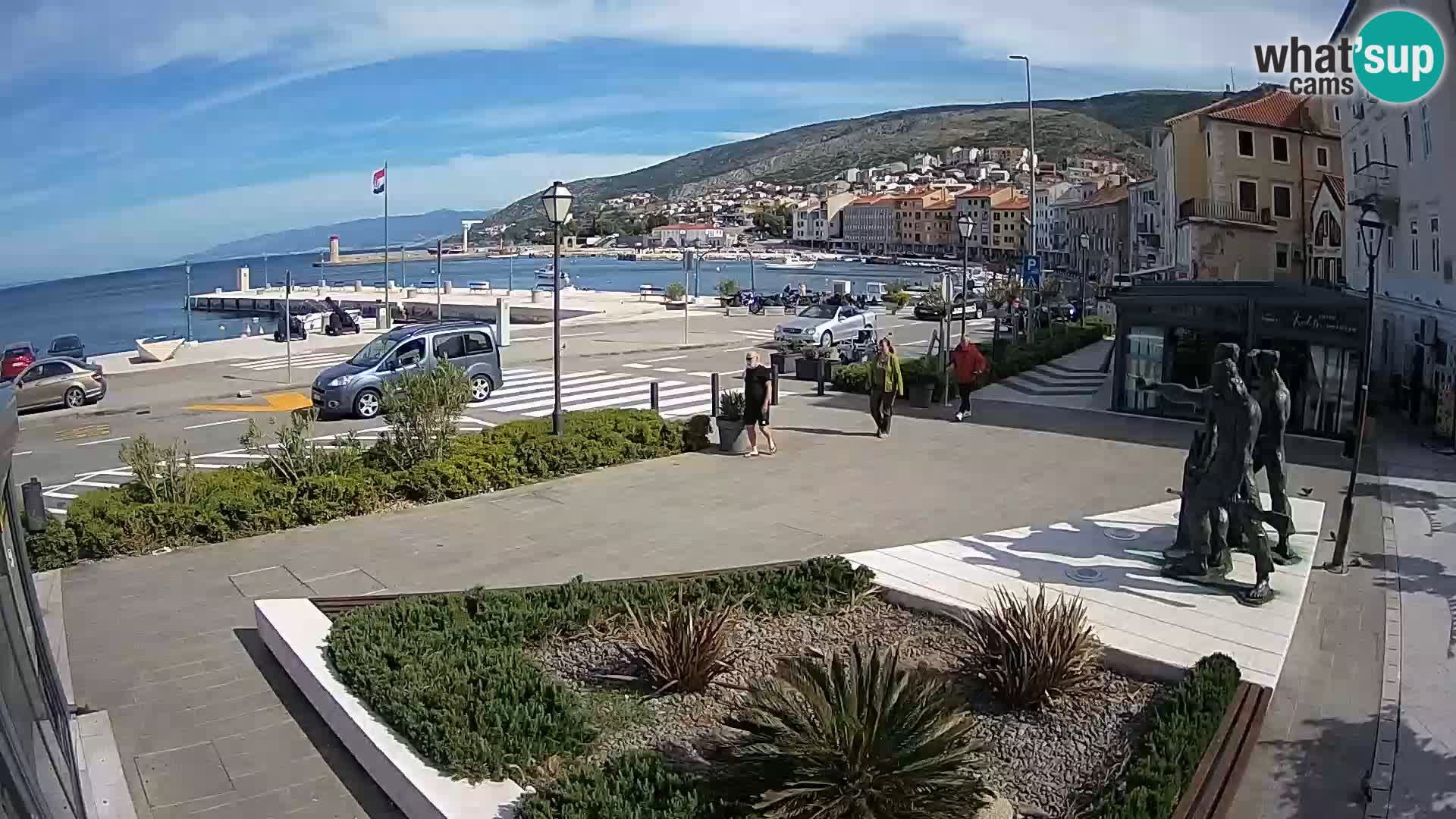 Spletna kamera v živo Senj riva – Hrvaška