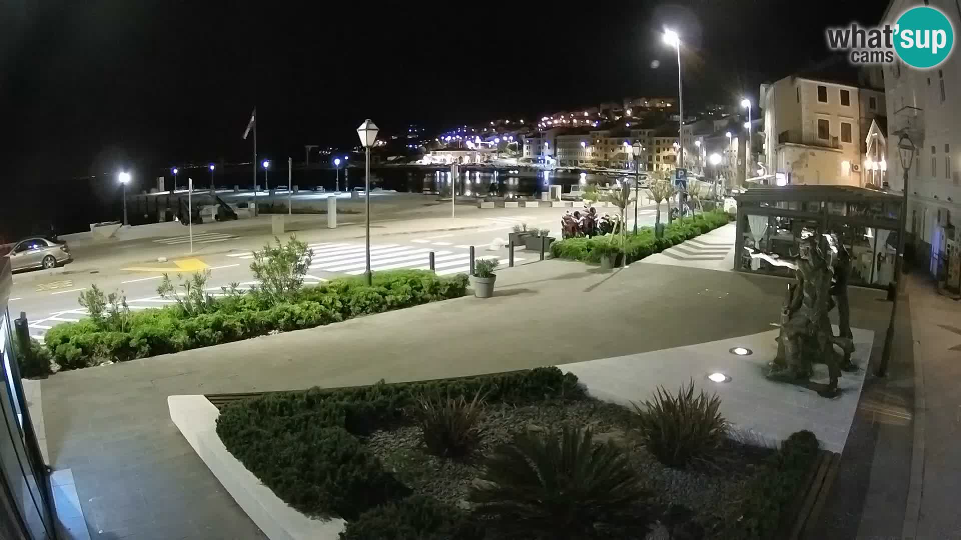 Live webcam Senj riva – seafront – Croatia