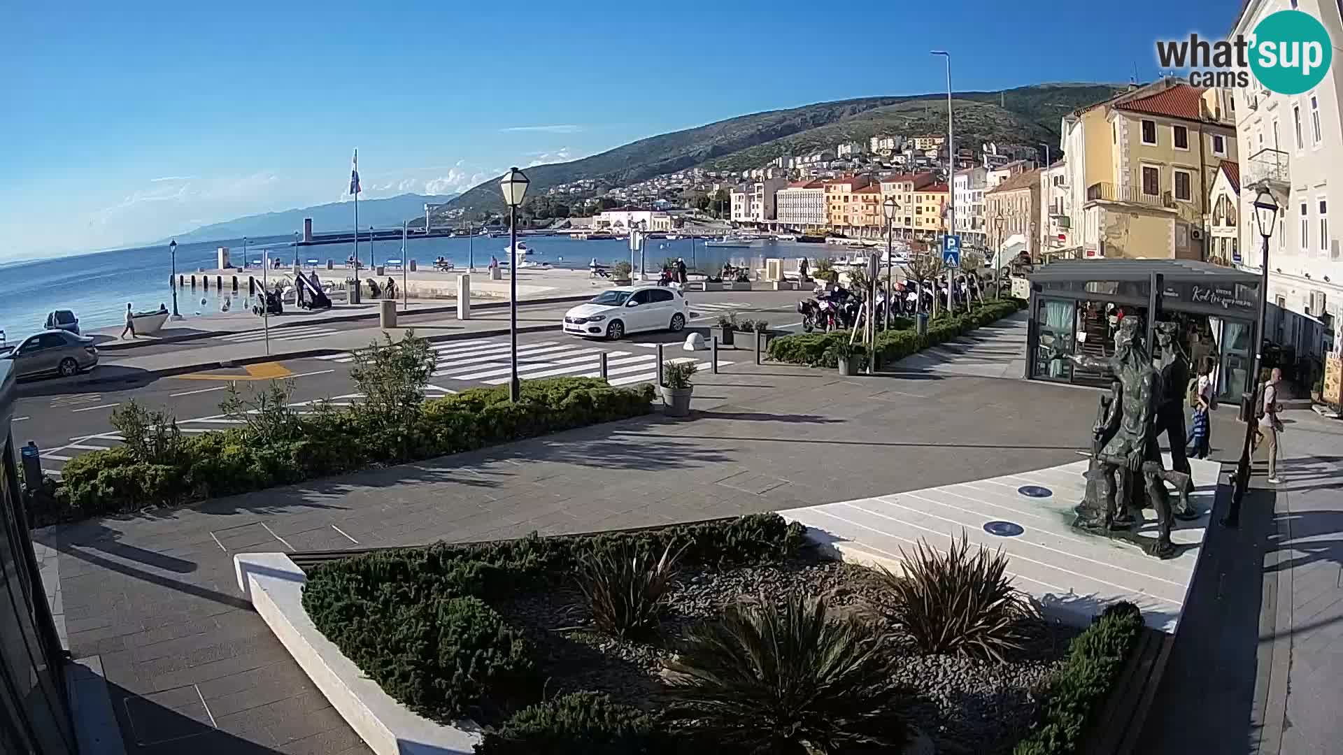 Webcam en direct Senj Riva – front de mer