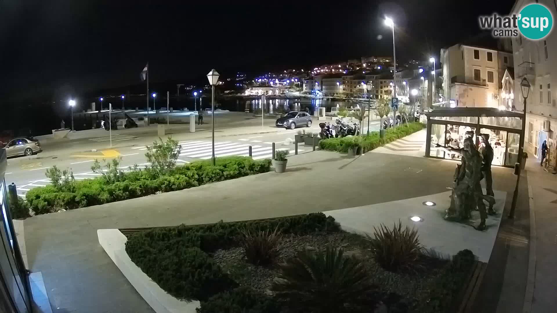 Live-Webcam Senj Riva – direkt am Meer – Kroatien