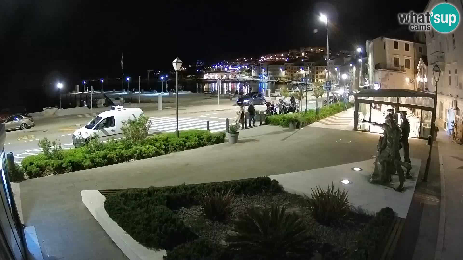 Webcam en vivo Senj riva – paseo marítimo