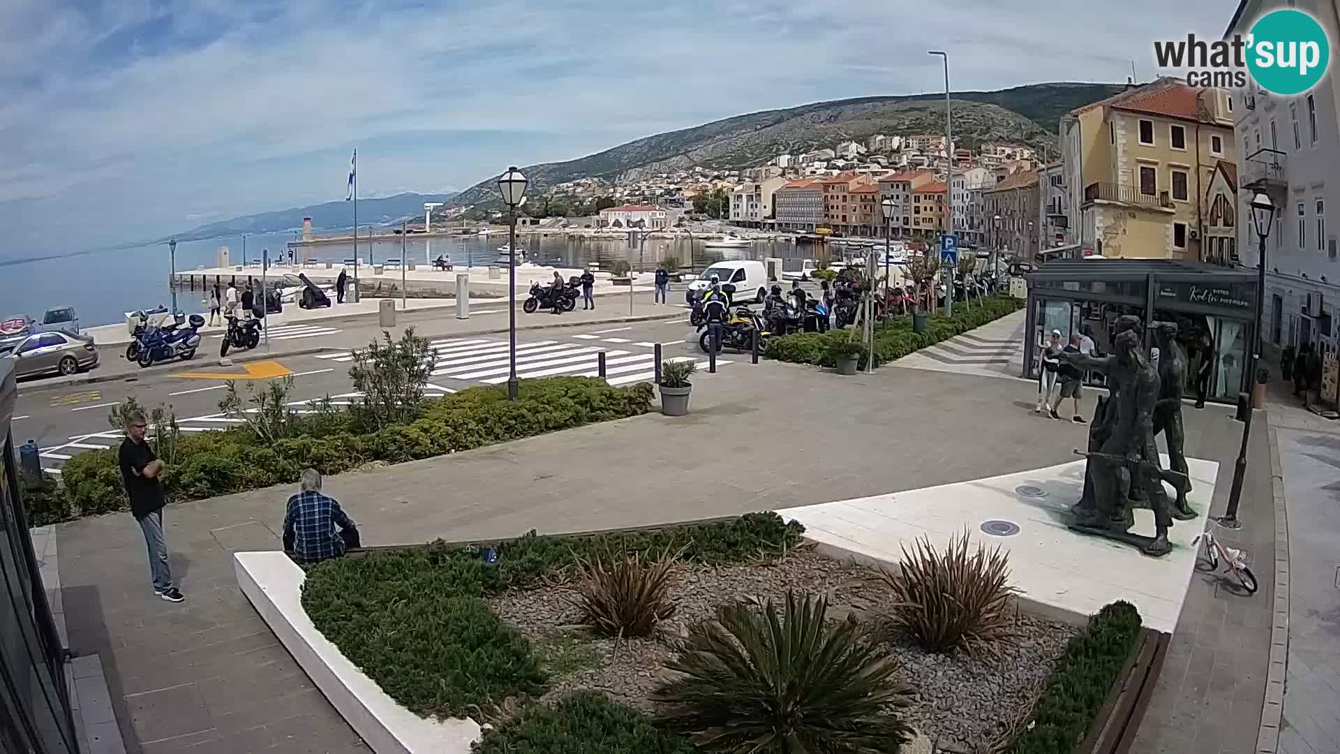 Webcam en direct Senj Riva – front de mer