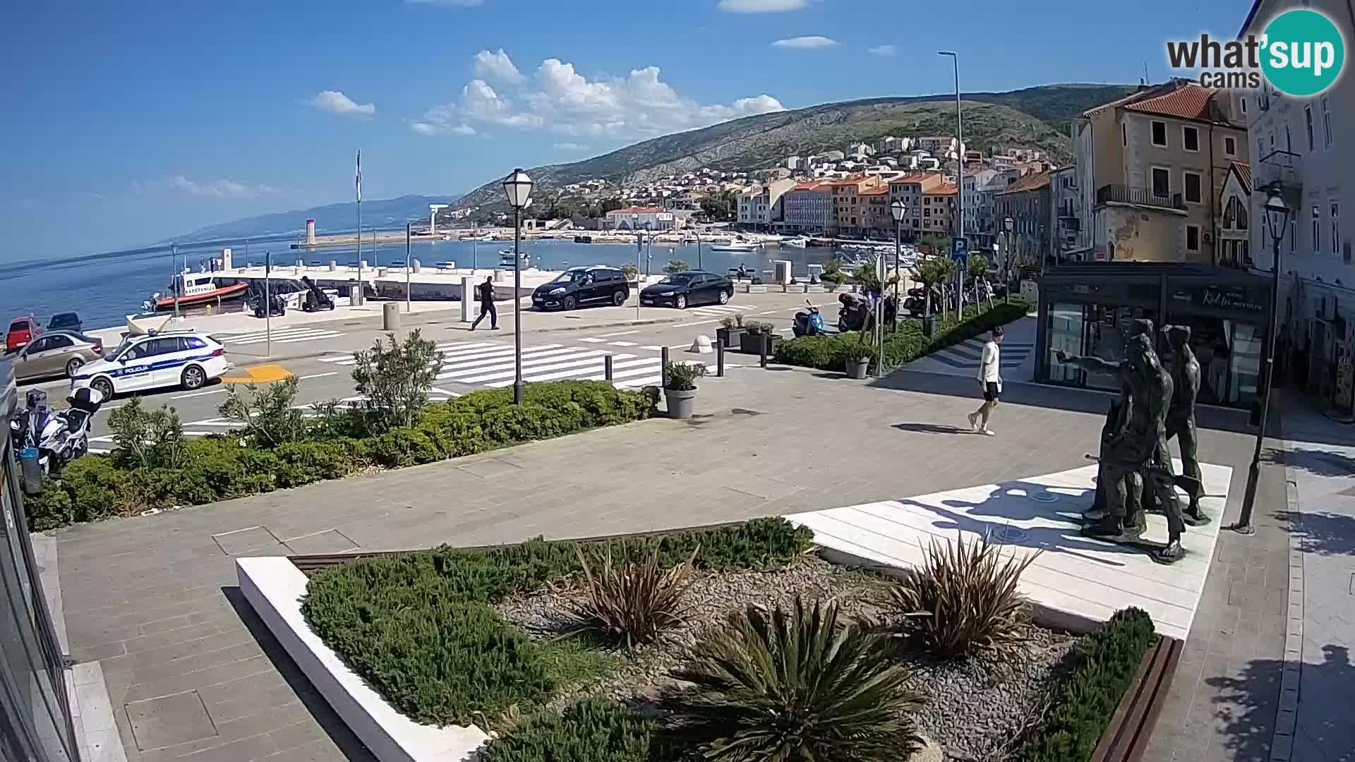 Spletna kamera v živo Senj riva – Hrvaška