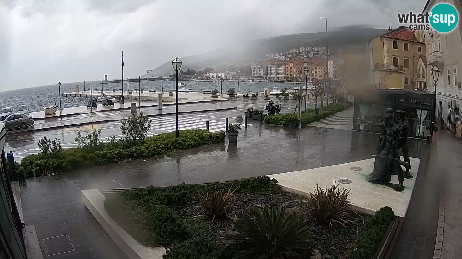 Live webcam Senj riva – fronte mare