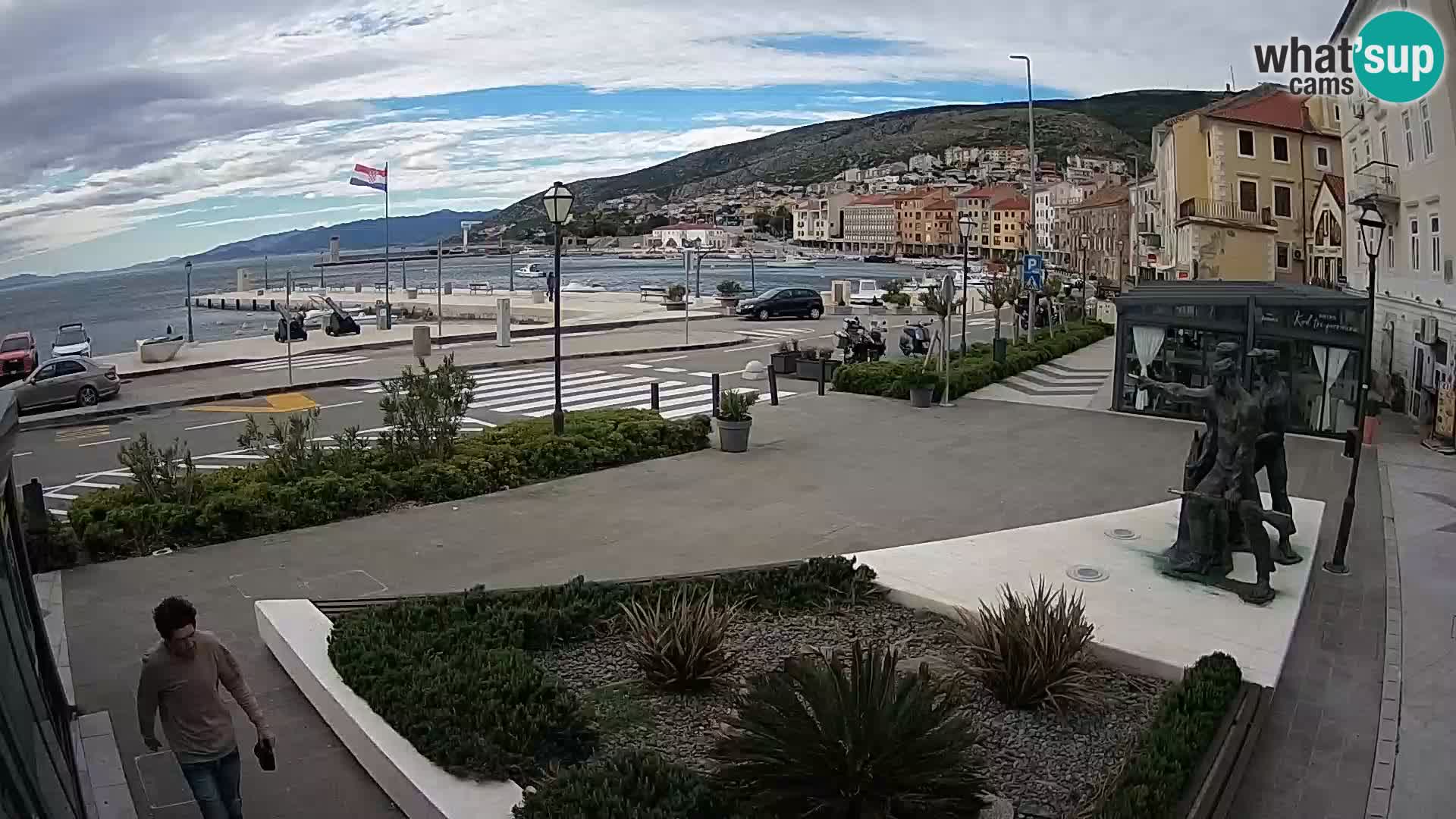 Live webcam Senj riva – seafront – Croatia