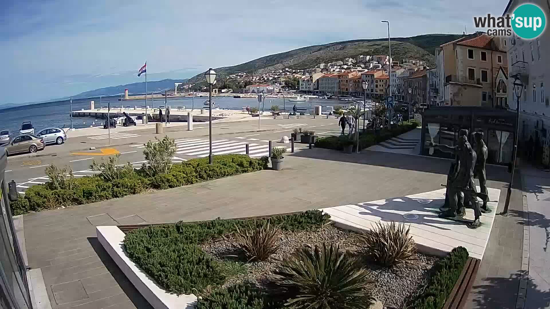Spletna kamera v živo Senj riva – Hrvaška