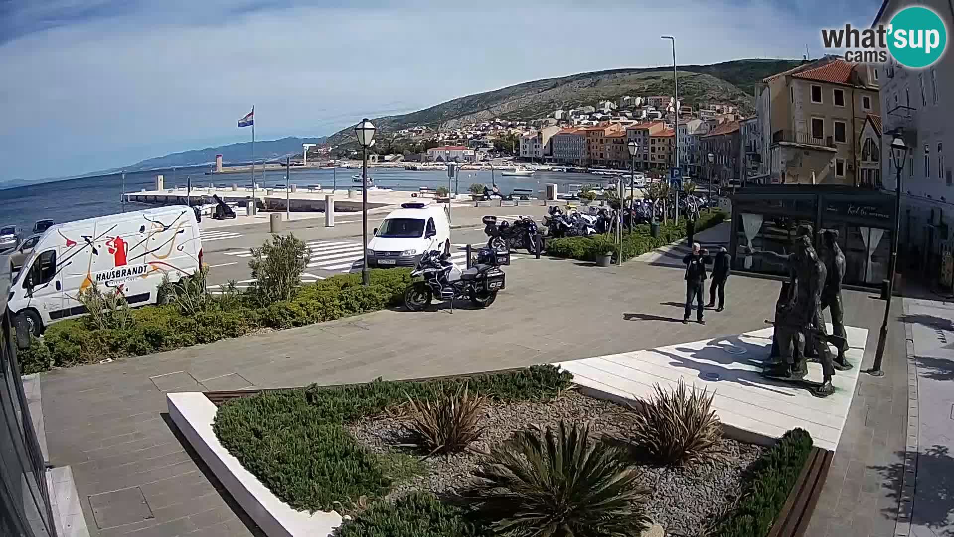 Spletna kamera v živo Senj riva – Hrvaška