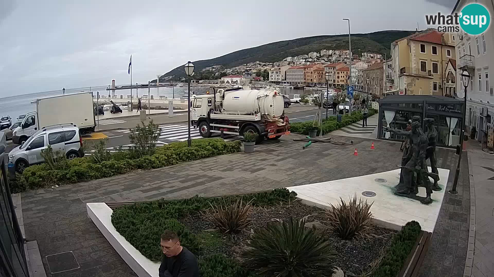 Live-Webcam Senj Riva – direkt am Meer – Kroatien