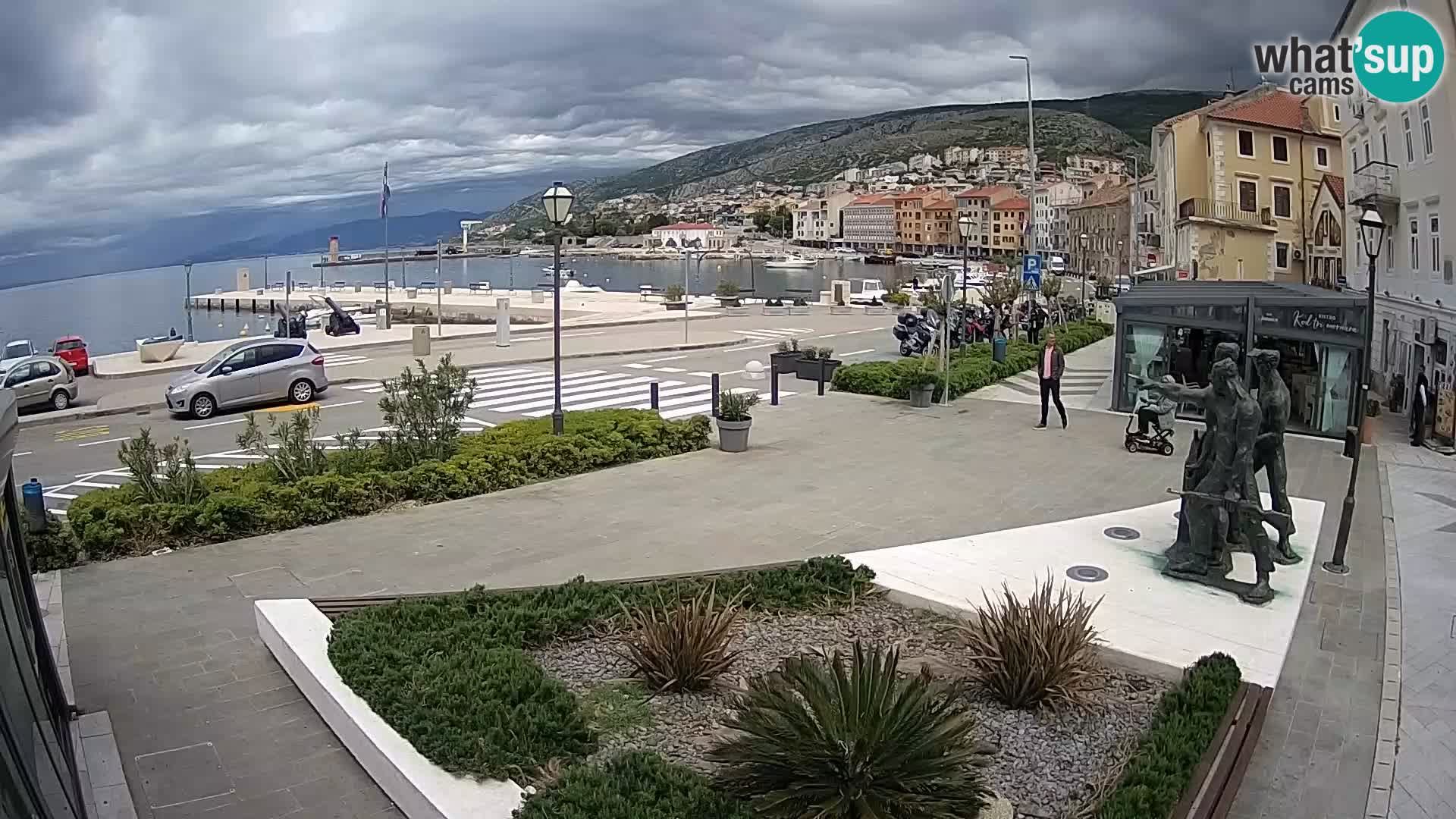 Webcam en direct Senj Riva – front de mer